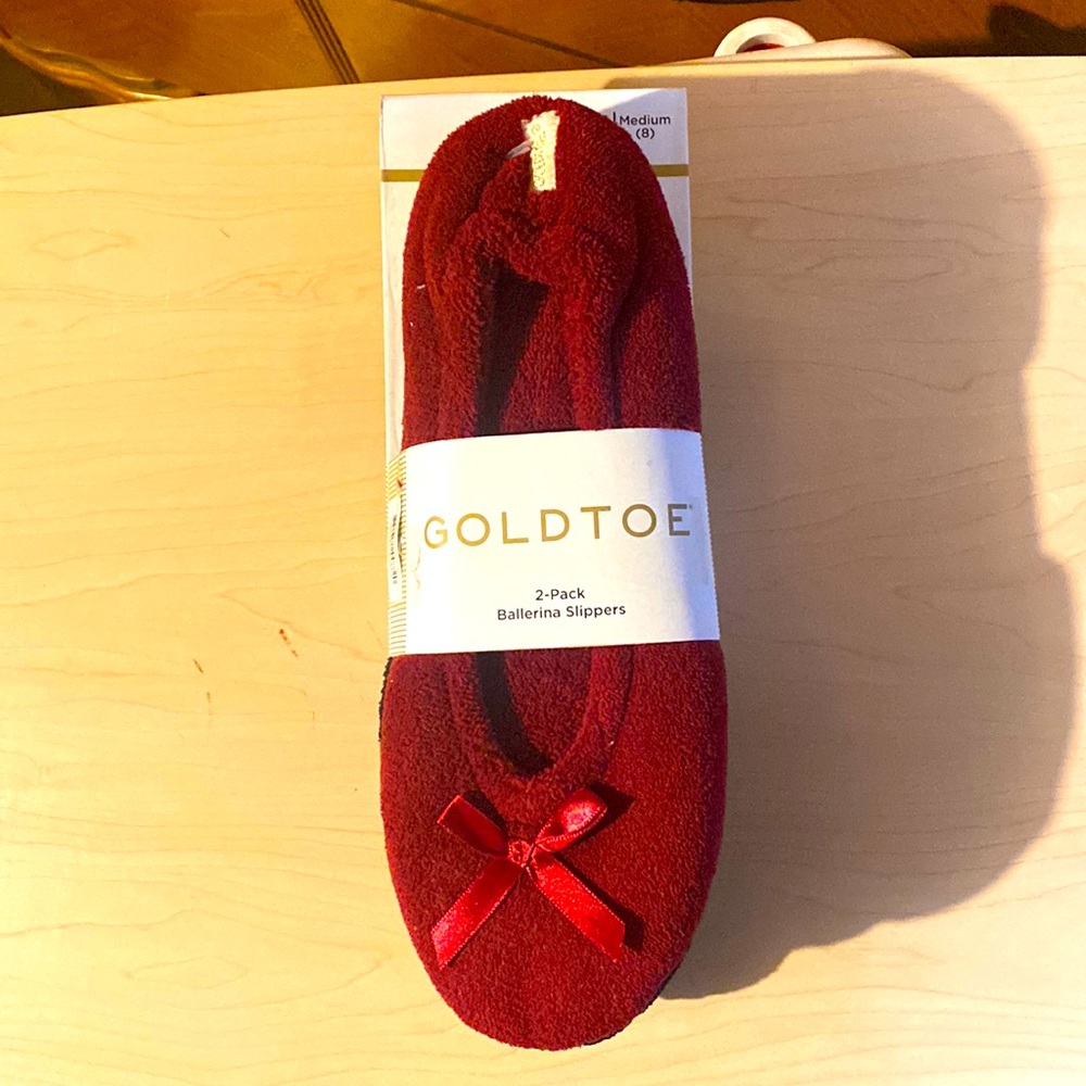 2 pack Large Ballerina Slippers